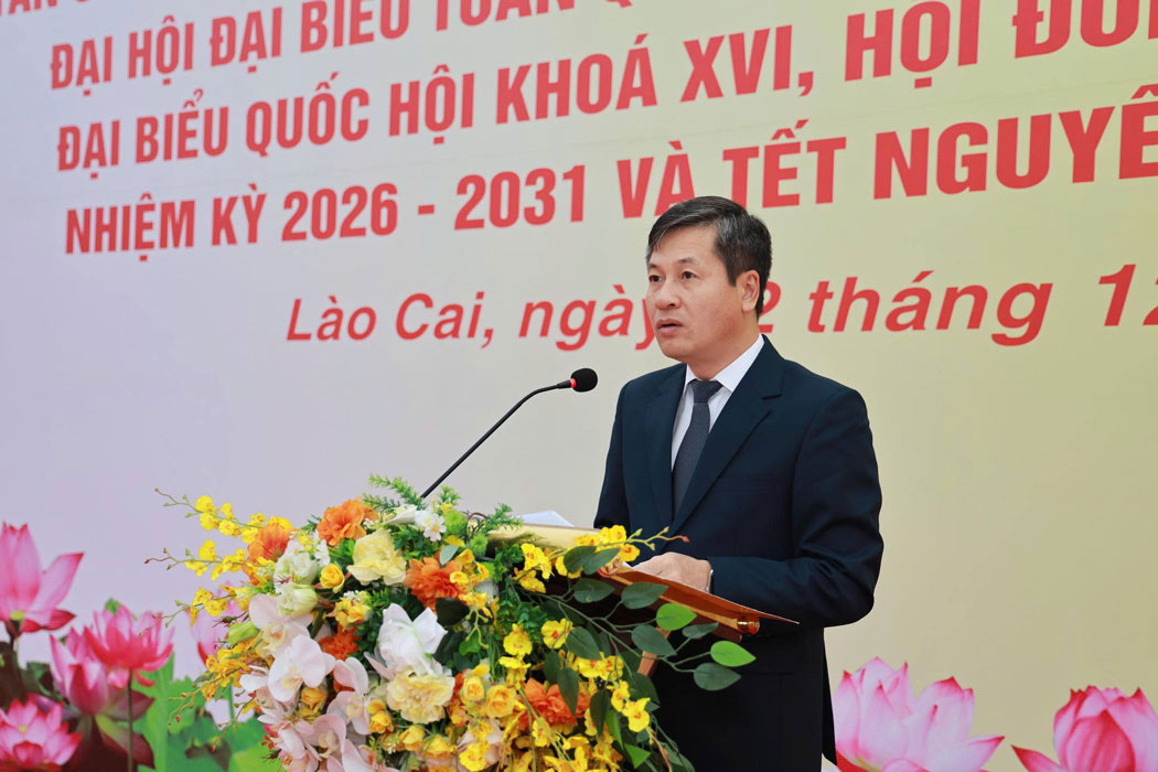 Ông Ngô Hạnh Phúc - Phó Chủ tịch UBND tỉnh Lào Cai. Ảnh: Tống Huệ