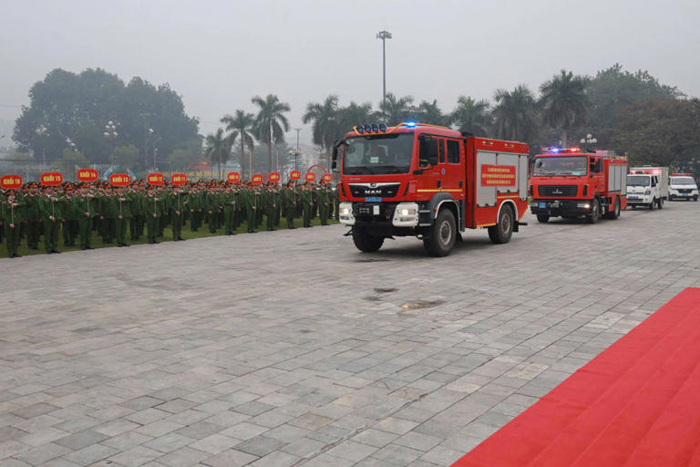 Công an Lào Cai ra quân thực hiện cao điểm tấn công trấn áp tội phạm