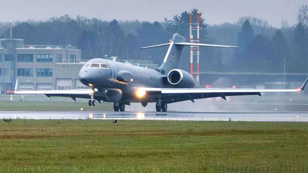 Video: Jerman Menerima Pesawat Bombardier Global 6000 Pertama dari Program PEGASUS