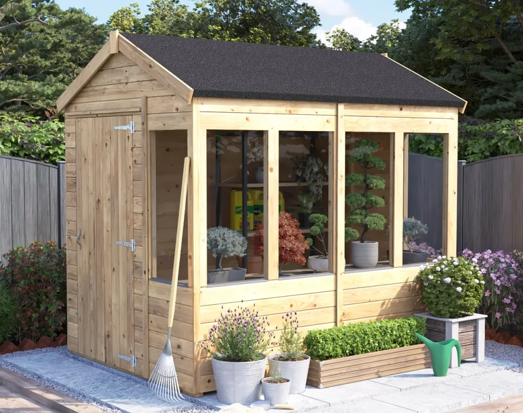 Drowning in clutter? Maximise your home’s storage space with a garden shed