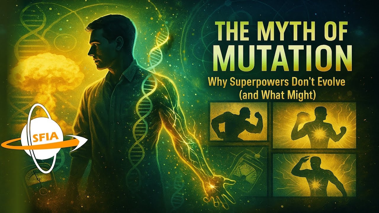 The myth of mutation why superpowers don’t evolve... and what might