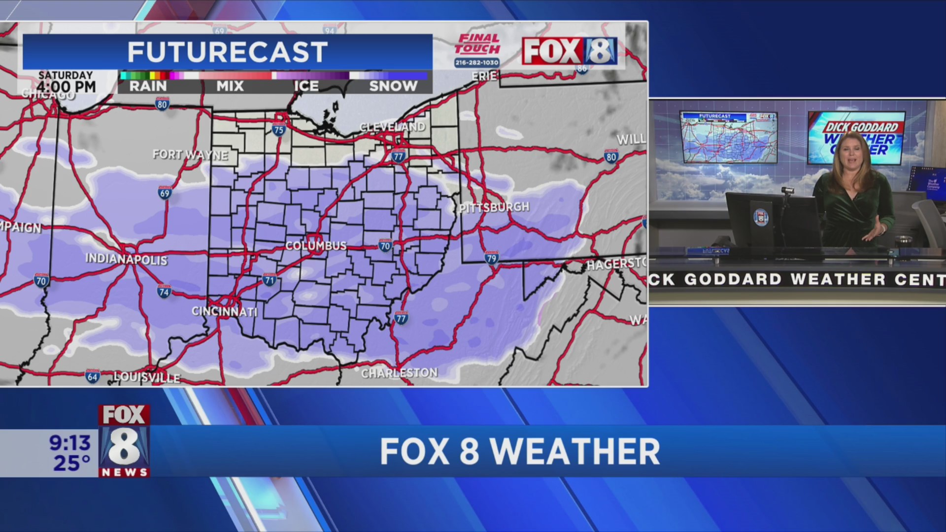 Winter storm watch: Multiple rounds of snow