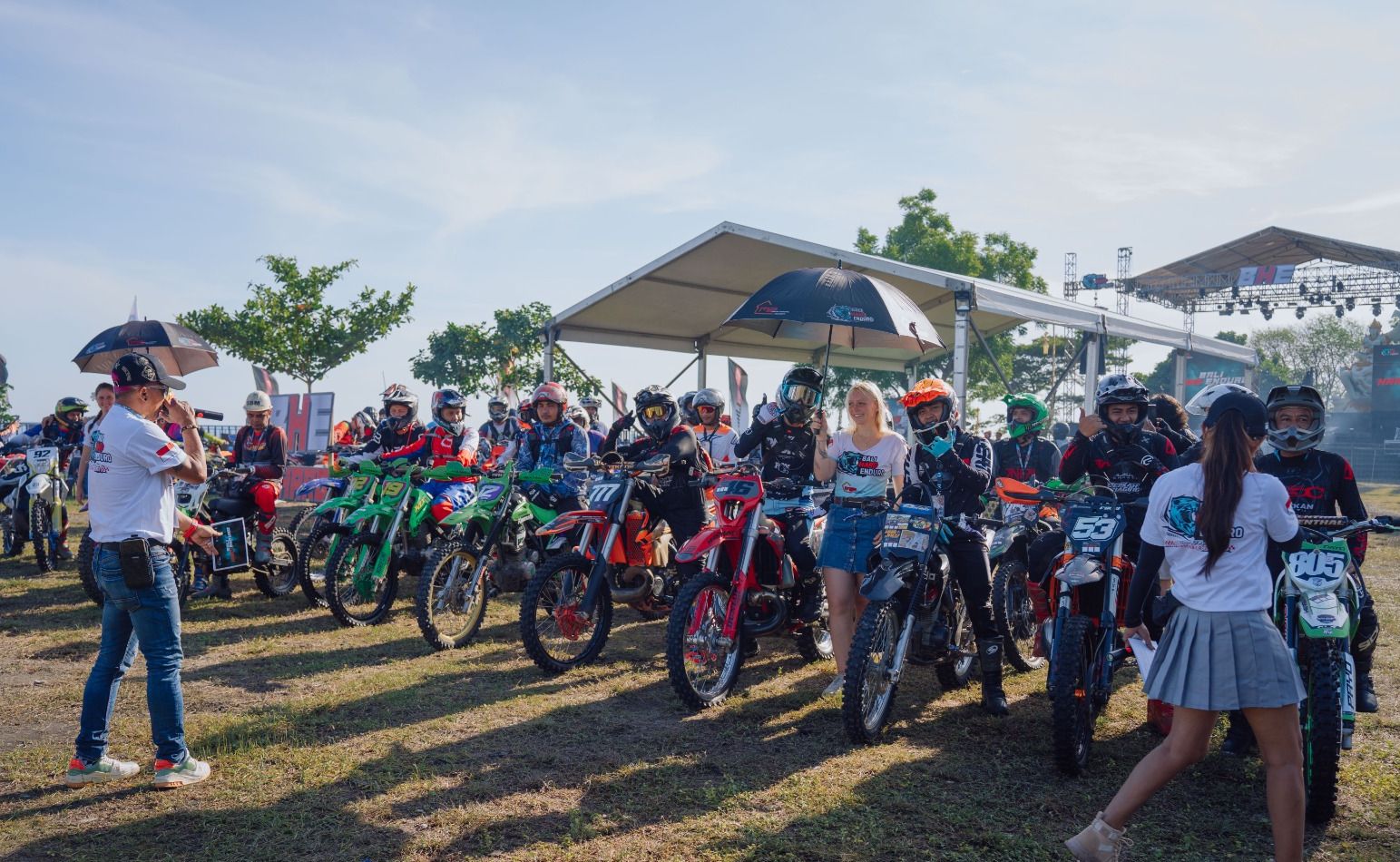 Perkuat Brand IPONE di Balap Offroad, Dukung Bali Hard Enduro 2025