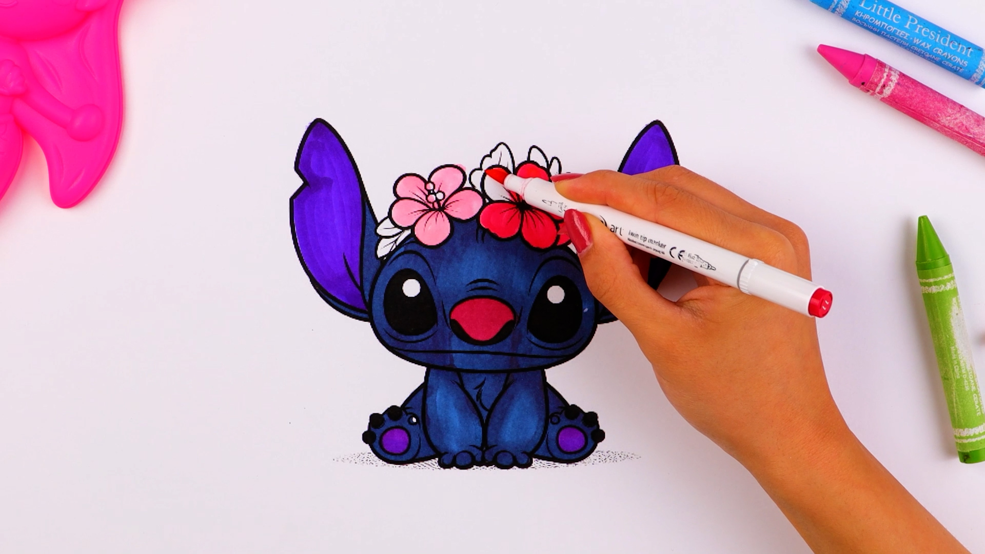Learn colors with fun coloring activity for kids