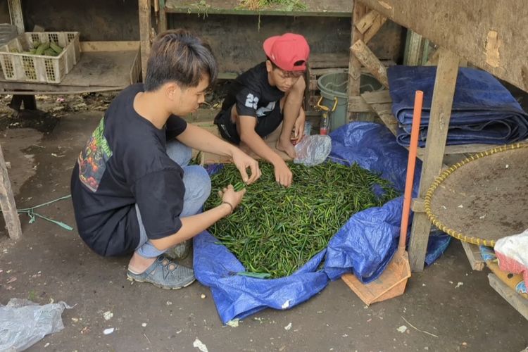 Harga cabai melonjak, pedagang dan ibu rumah tangga kena dampak