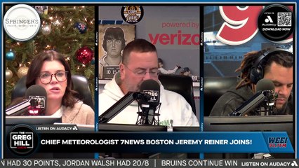 Snow for the game? Chief Meteorologist 7NEWS Boston Jeremy Reiner joins ...