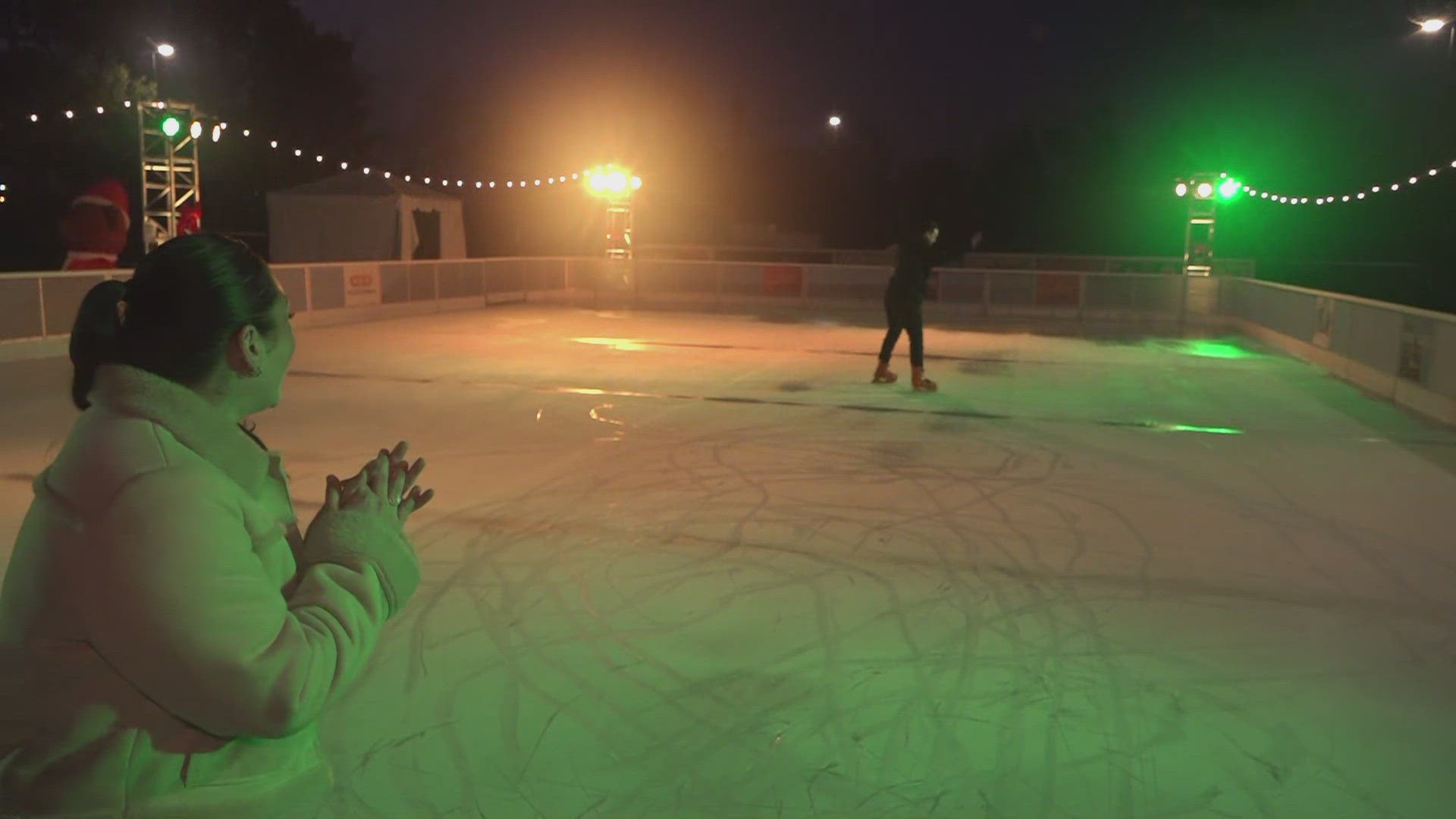 Temple opens Central Texas' largest outdoor ice rink