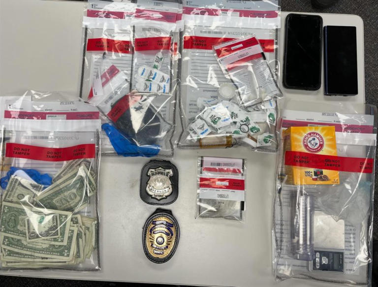 Vernon police make drug bust while searching for wanted fugitive