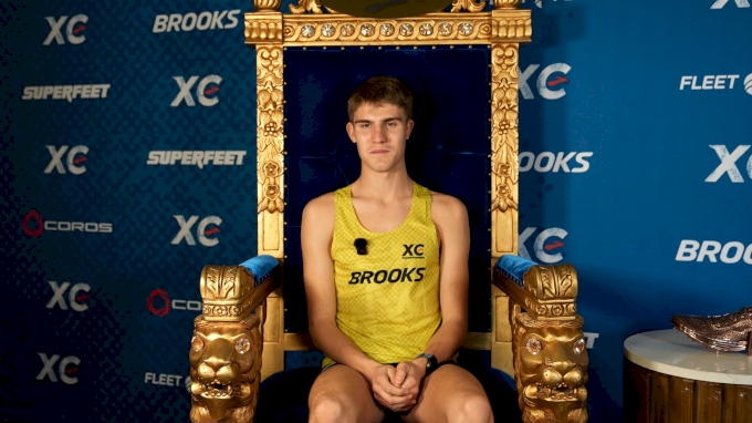 Jackson Spencer before 2025 Brooks XC Championships