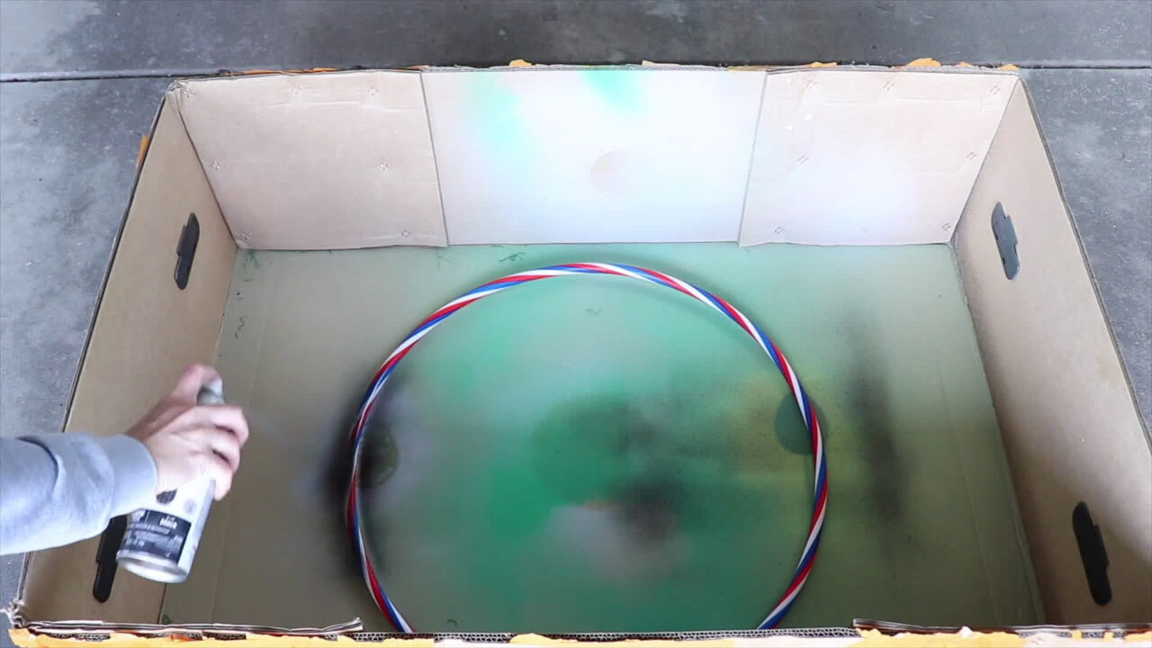 Hula hoop light