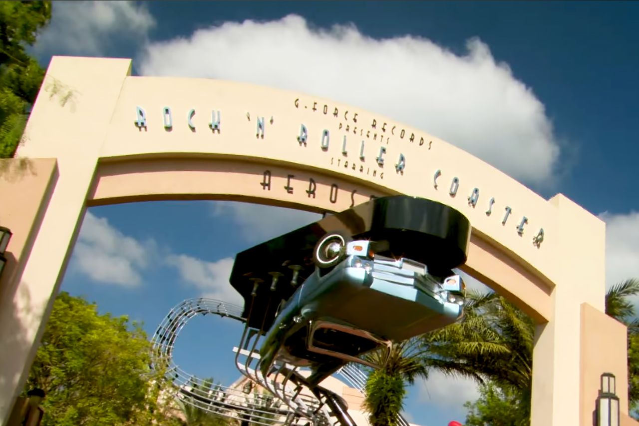 The Rock 'n' Roller Coaster at Disney World