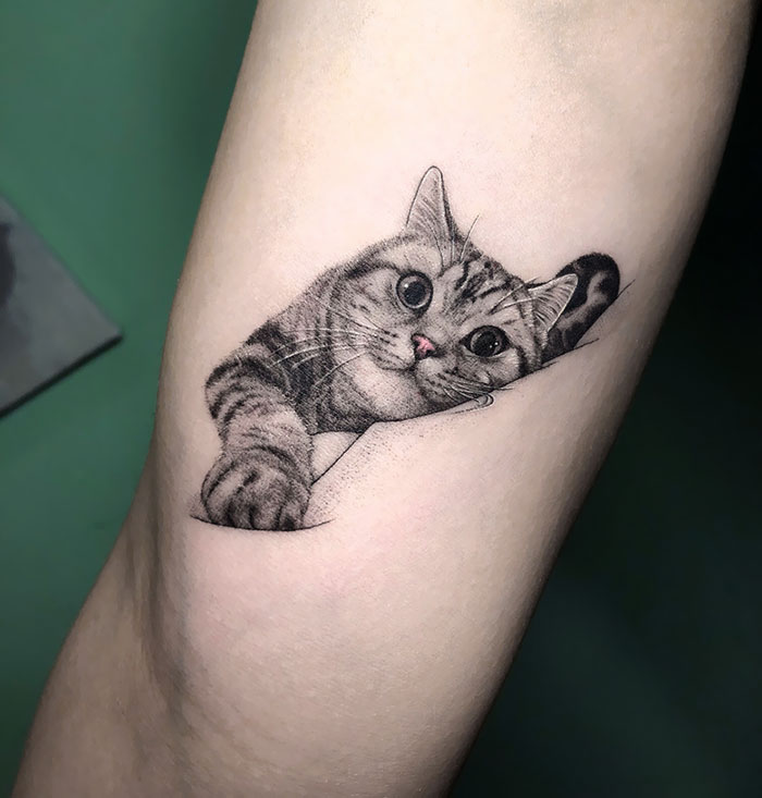 33 People Who Got Absolutely Awesome Cat Tattoos