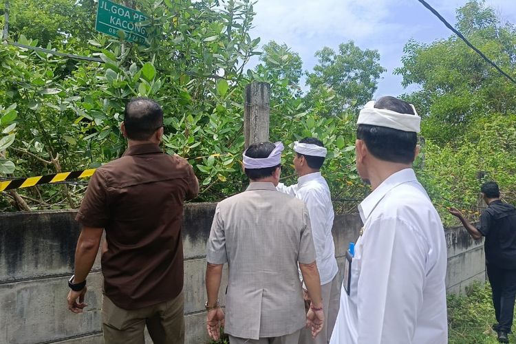 Proyek Jimbaran Hijau Dihentikan, Polisi Pasang Police Line