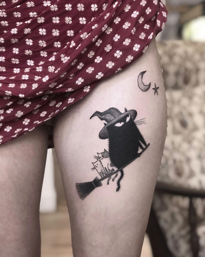 33 People Who Got Absolutely Awesome Cat Tattoos