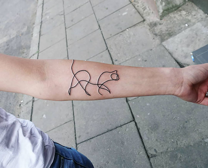 33 People Who Got Absolutely Awesome Cat Tattoos