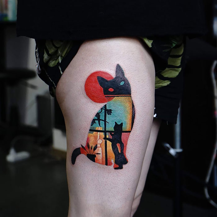 33 People Who Got Absolutely Awesome Cat Tattoos