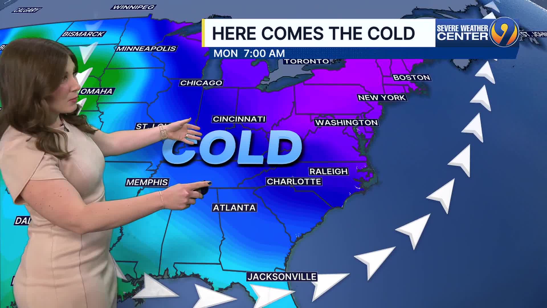 Forecast: Brief warm-up before chilly air returns