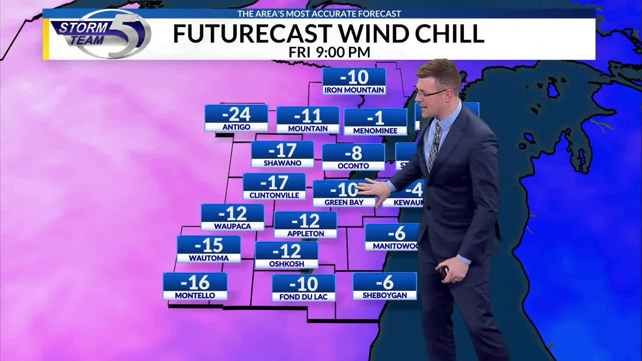 Cold weather advisory: Friday midday forecast 12/12