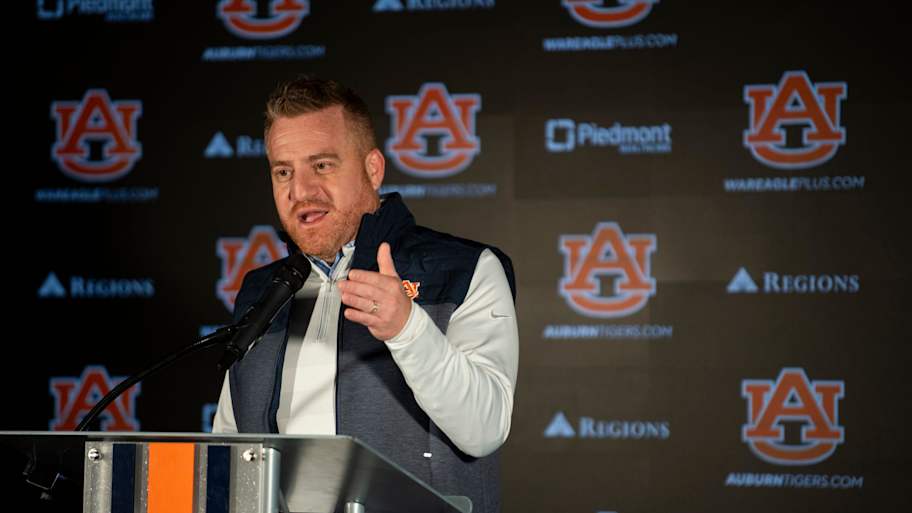 Alex Golesh hands Arkansas a reality check on why he chose Auburn over ...