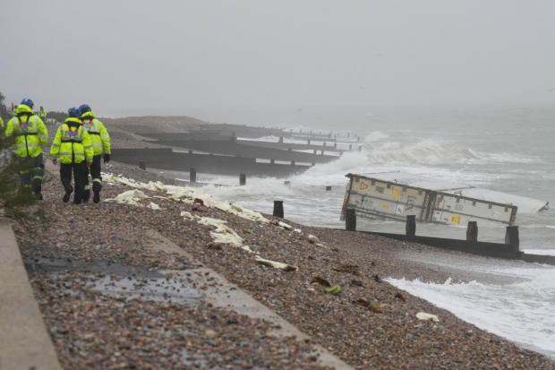 Maritime agency investigation after containers full of bananas fall ...