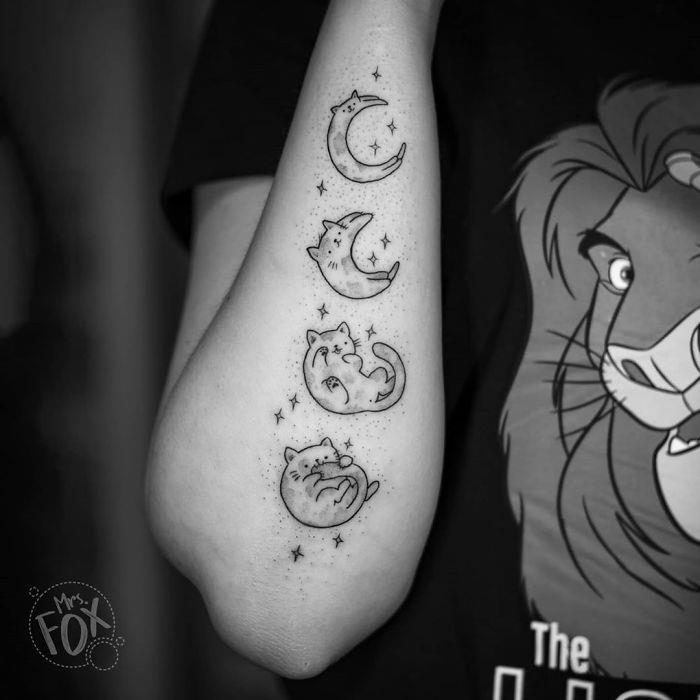 33 People Who Got Absolutely Awesome Cat Tattoos