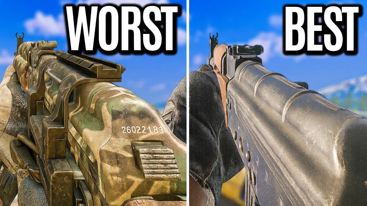 Ranking every AK-47 in Call of Duty