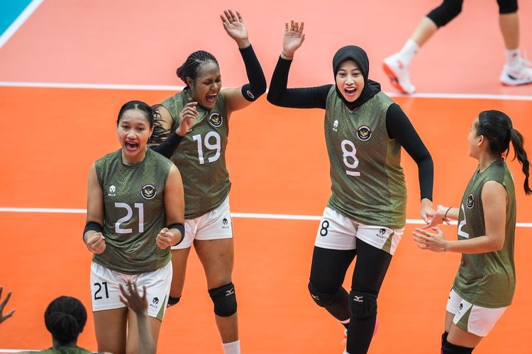 Pertemuan Indonesia vs Thailand di Semifinal SEA Games 2025, Lihat Statistik Timnas Voli Putri saat 