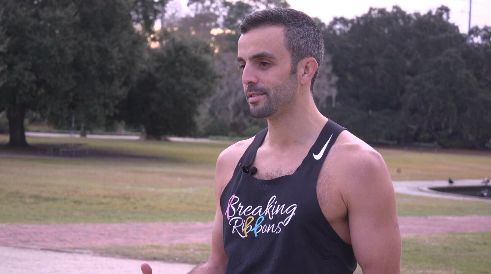 'Breaking ribbons,' not limits: Charleston man runs across SC to fight ...