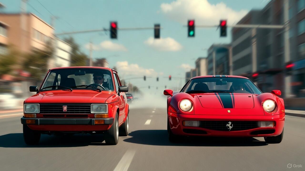 Fiat Ritmo Abarth 130 TC: la compatta italiana che sfidava la Ferrari