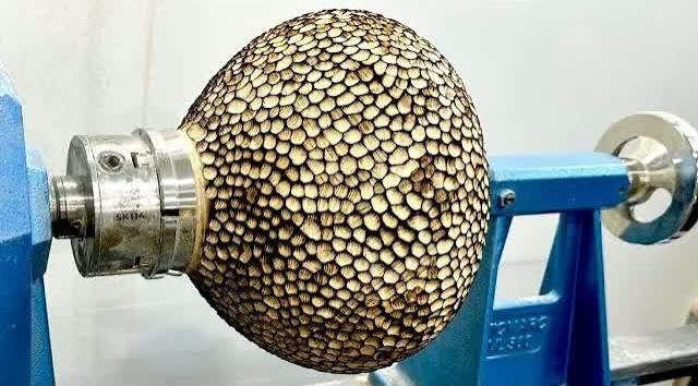 What makes this turning project one of the most peculiar yet