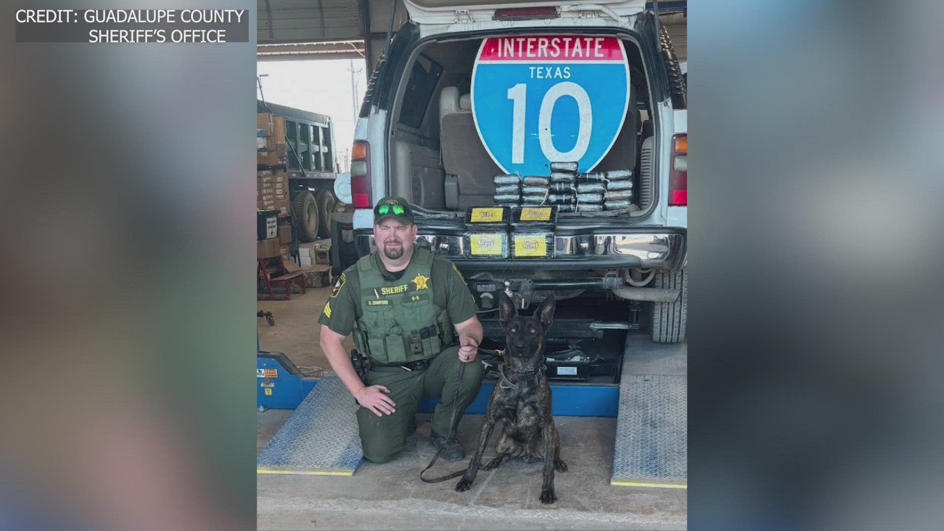 Man arrested after traffic stop ends in cocaine bust in Guadalupe County