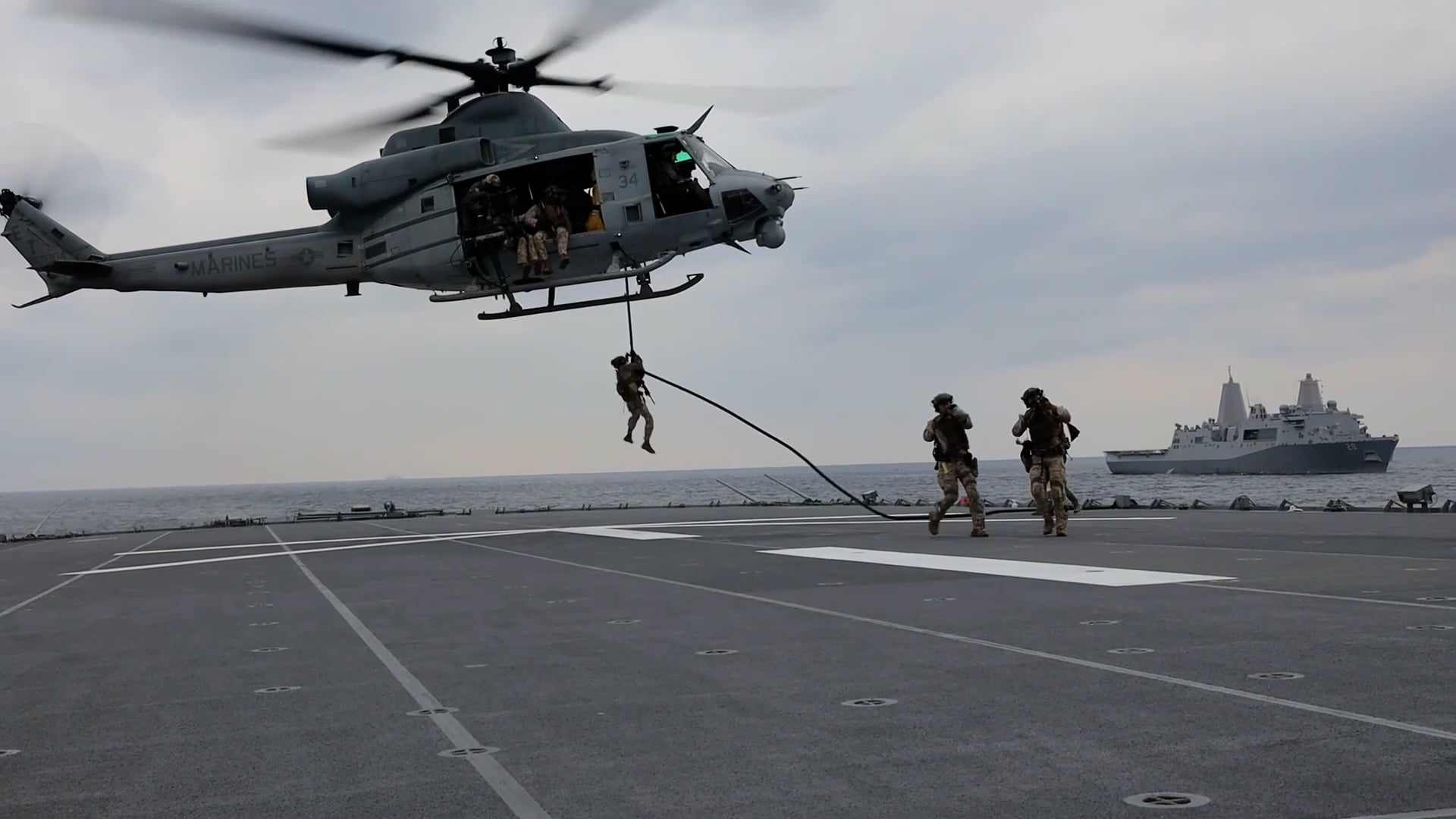 US Navy intensifies operations and interception training