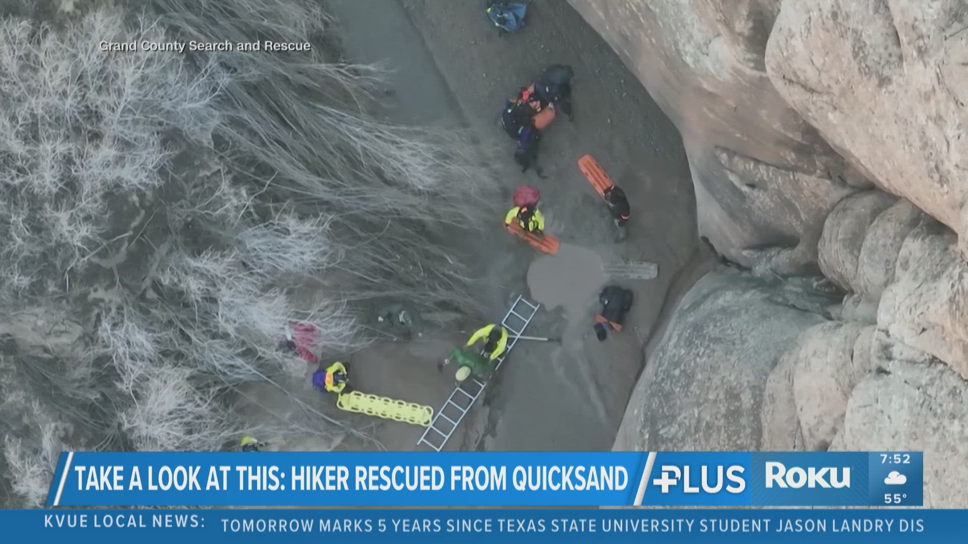 Hiker rescued from quicksand in Utah National Park
