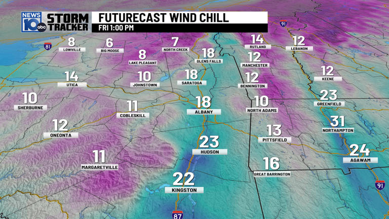 12/12/2025: Another cold & breezy day
