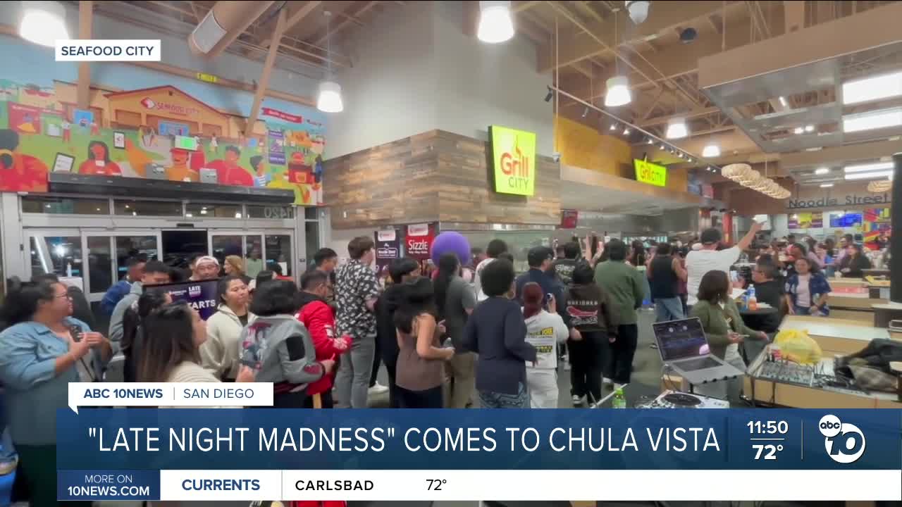 'Late night madness' comes to Seafood City market in Chula Vista
