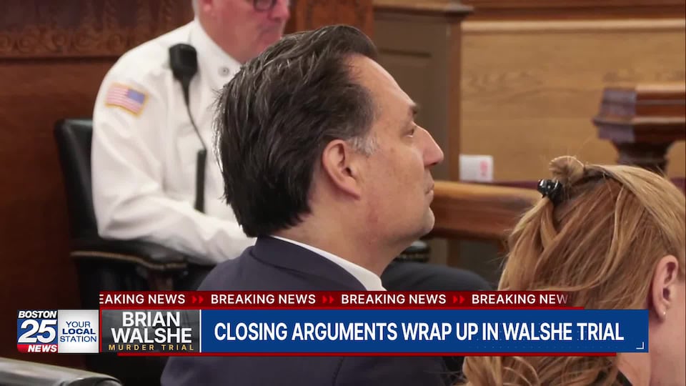 Closing arguments wrap up in Brian Walshe's murder trial