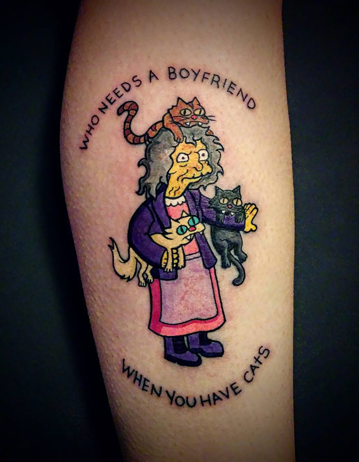33 People Who Got Absolutely Awesome Cat Tattoos