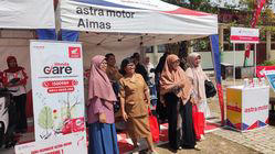 Astra Motor Aimas gelar roadshow spesial Desember di SMPN 1 Aimas