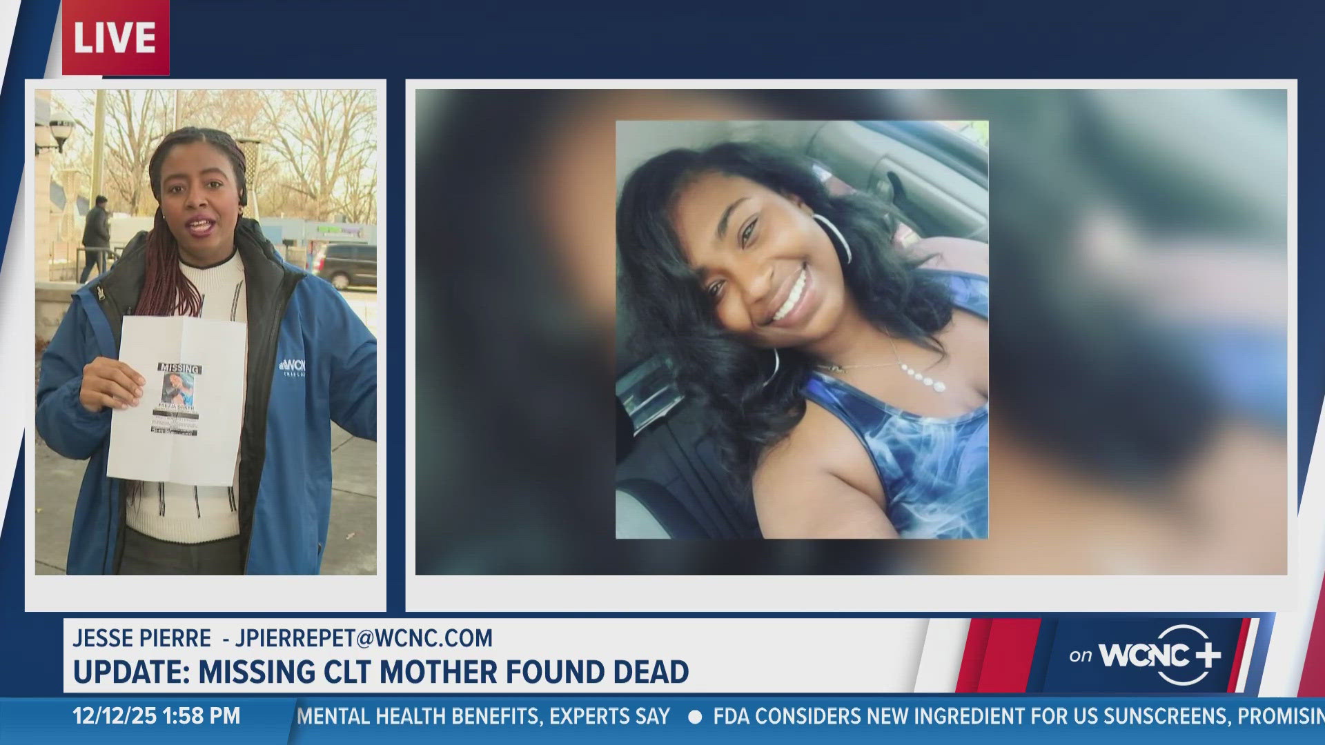 Family devastated after missing Charlotte mother found dead