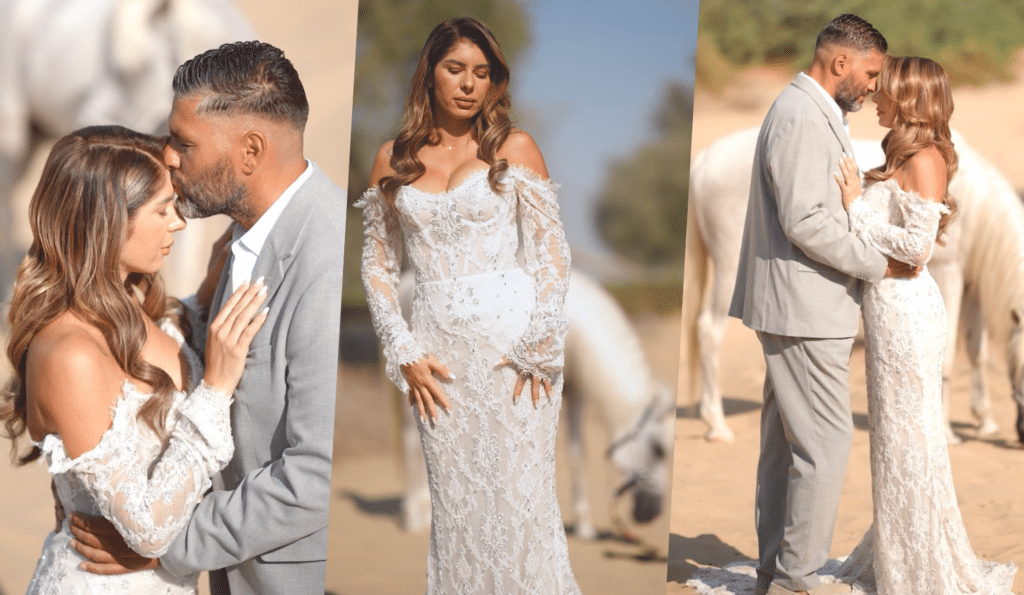 Sarah Lopez finalement déjà mariée à Gérald Martinez son annonce surprise(02)