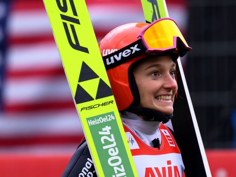 Katharina Schmid privat: So lebt die deutsche Skispringerin abseits der ...