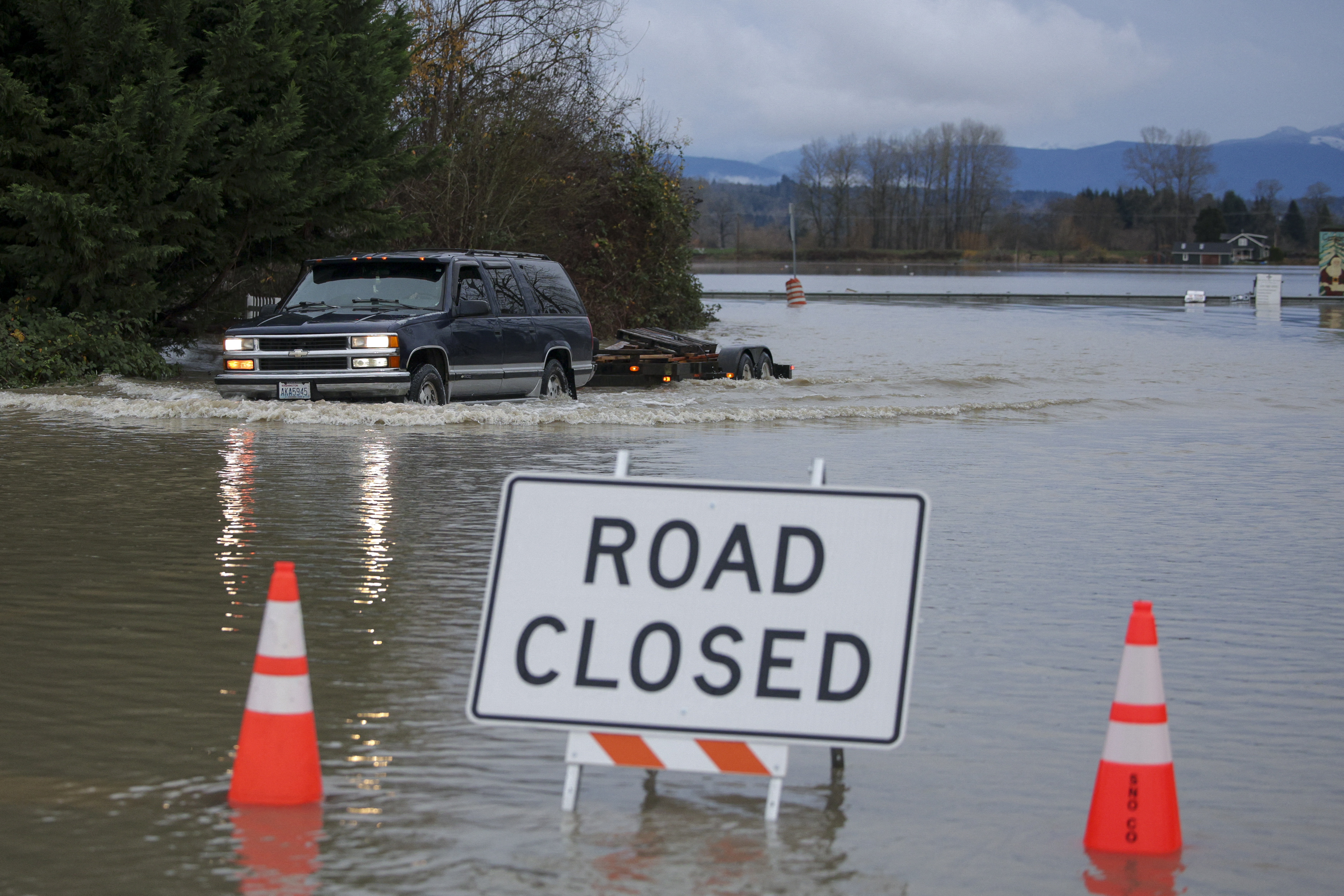Officials warn of catastrophic flooding in atmospheric river update
