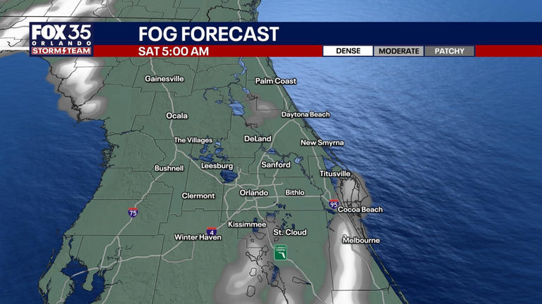 Orlando weather: Warmer temperatures across Central Florida this weekend