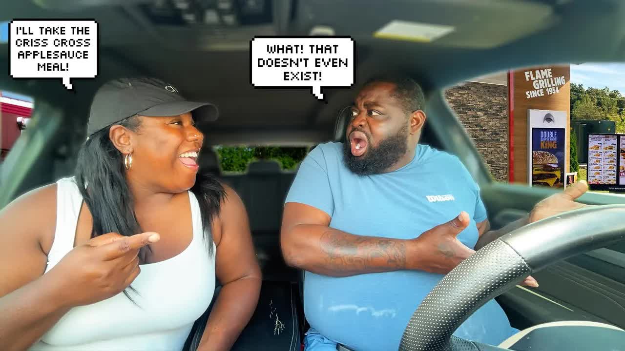 Making my husband order fake secret menu items to see his reaction! *He ...