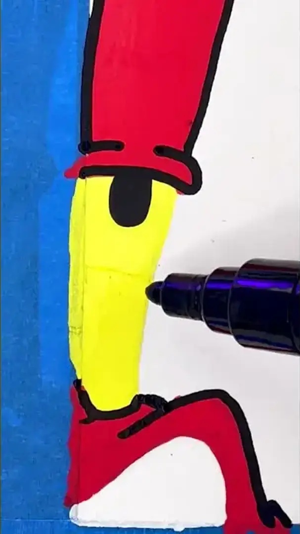 You should see this drawing | Mr. Krabs from Spongebob - part 2