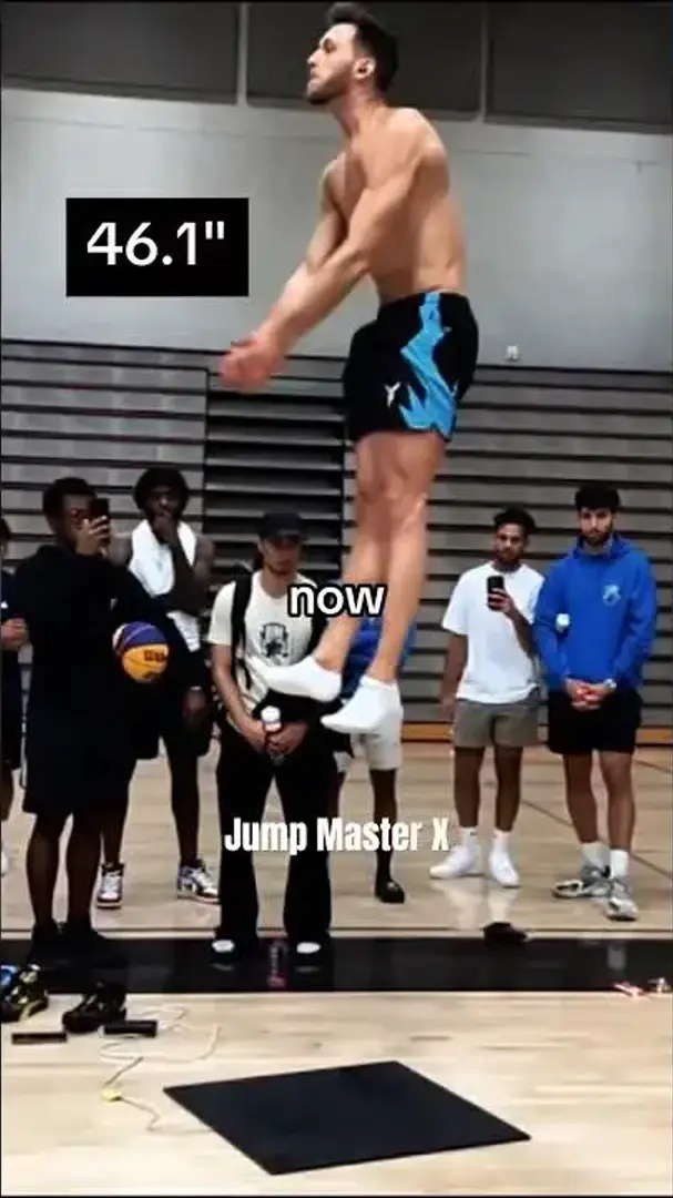 5-month vertical jump progress. 46.1 inches