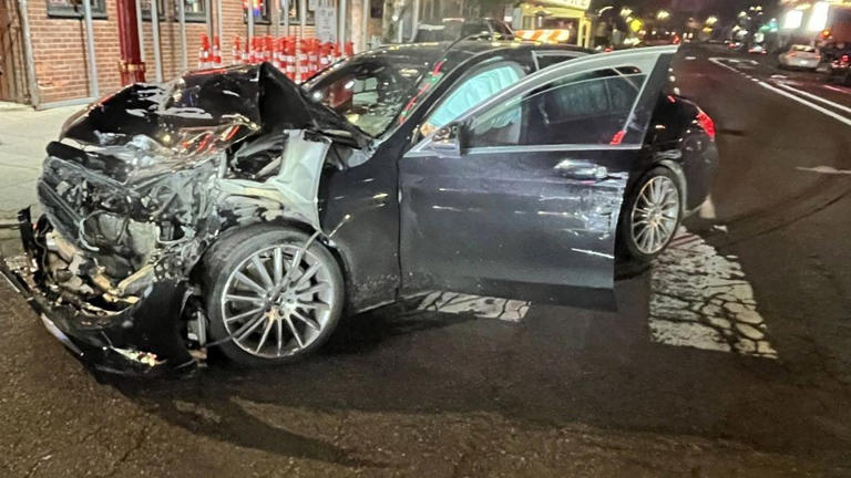 Driver arrested for DUI after crashing into police support vehicle in ...
