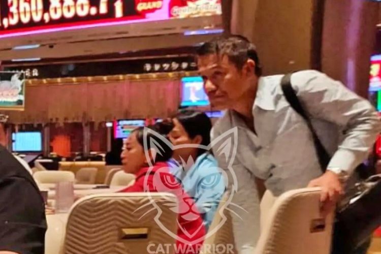 Heboh! Sosok Mirip Yunus Nusi Terekam di Kasino Singapura