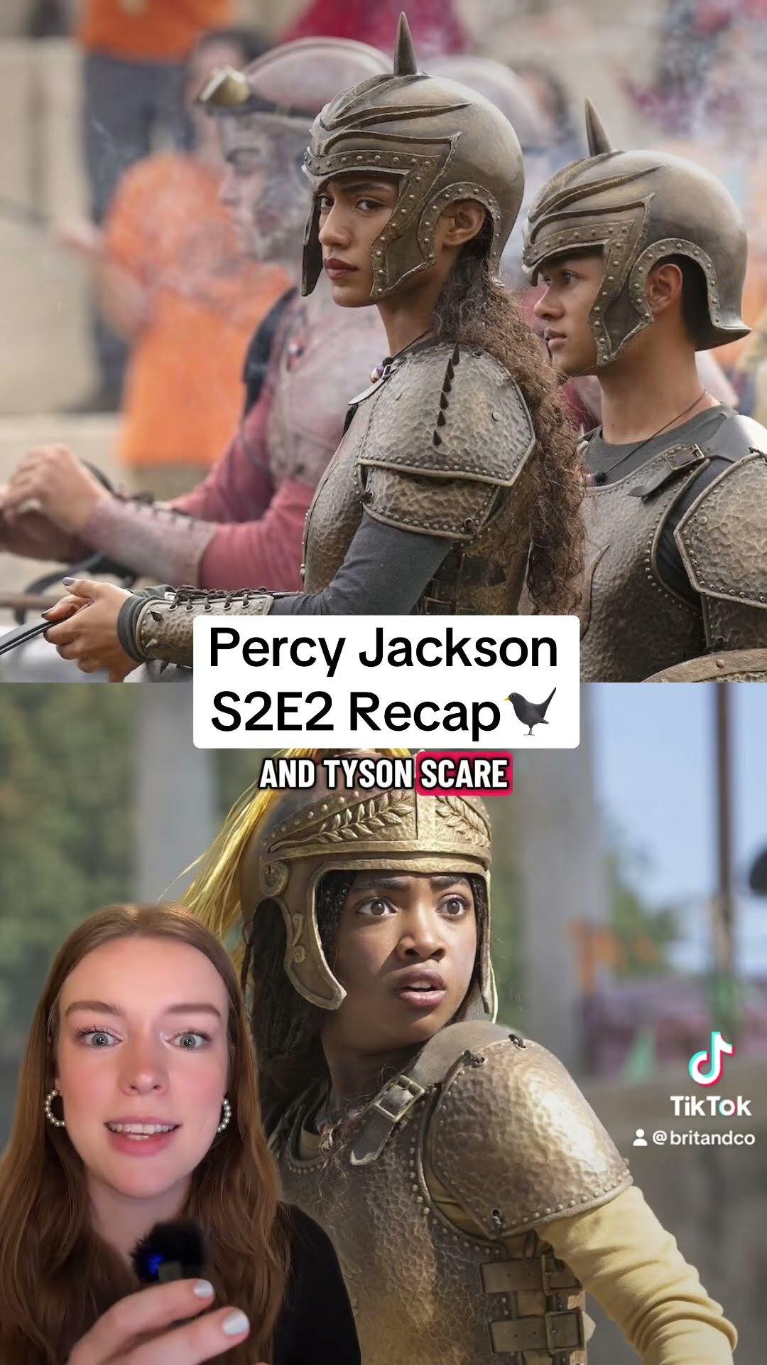 Percy Jackson S2E2 recap 🐦‍⬛