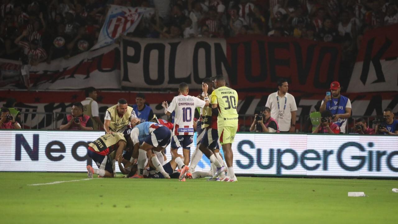 Junior aplastó a Tolima en el primer tiempo de la final en Liga BetPlay ...